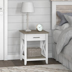 Table de chevet avec tiroir Key West Coastal de Bush Furniture
