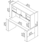 Bureau Credenza Echo 60W avec huche
