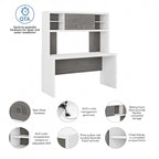Bureau Credenza Echo 60W avec huche