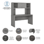 Bureau Credenza Echo 60W avec huche