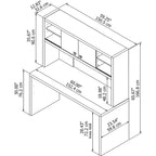 Bureau Credenza Echo 60W avec huche