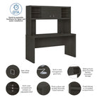 Bureau Credenza Echo 60W avec huche