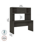 Bureau Credenza Echo 60W avec huche
