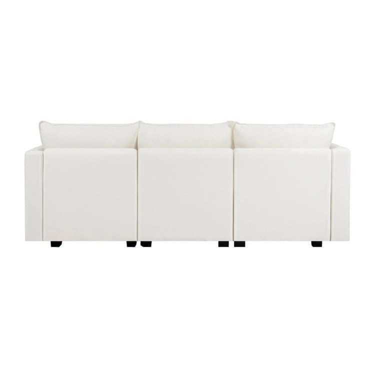 Collection Bricolage Moderne - Canapé Modulable Convertible - Canapé en Lin pour Salon, Appartement, Bureau