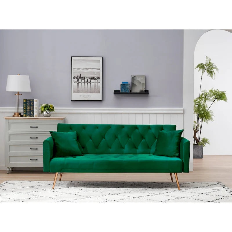 Convertible Double Folding Living Room Sofa Bed