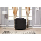 Fauteuil inclinable motorisé simple en cuir reconstitué 8018