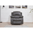 Fauteuil inclinable motorisé simple en cuir reconstitué 8018