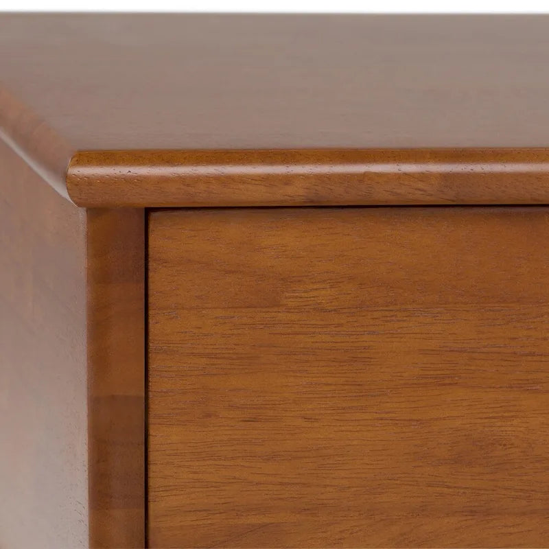 Table basse rectangulaire WYNDENHALL Tierney en bois massif, 48 pouces de large, style moderne du milieu du siècle - 48 L x 22 P x 20 H