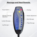 360 Rotatable Swing Manual Massage Rocker Recliner With Heat And Vibration