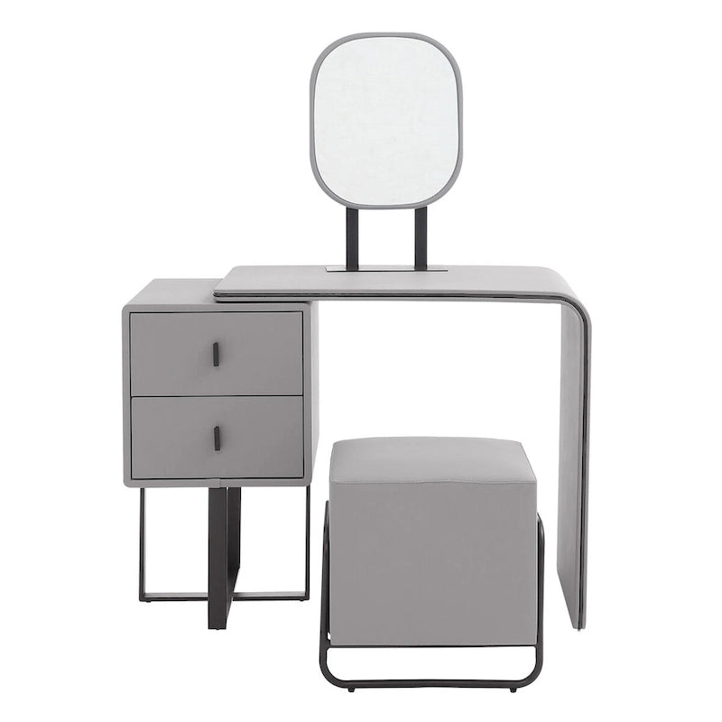 Table Basse Eudora Blanche - 47,2 x 23,6 x 18,9 - 47Lx24Px19H