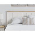 Signature Design by Ashley Linnocreek White/Brown Panel Headboard