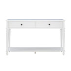 Console en bois blanc