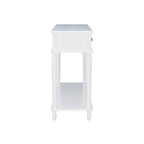 Console en bois blanc
