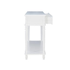 Console en bois blanc