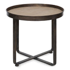 Table d'appoint ronde Kate et Laurel Zabel