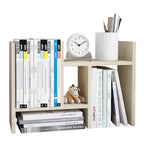 Étagère de Rangement de Bureau en Bois avec Rangement