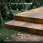 SIAGO Bureau informatique 48 x 24 pouces, réglable en hauteur, électrique, assis-debout